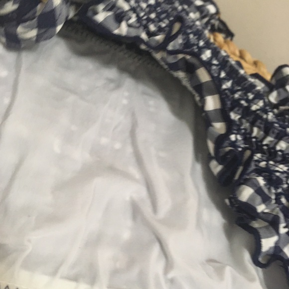 Tory Burch Gingham Costa Ruffle Top! 💥 - Picture 10 of 10